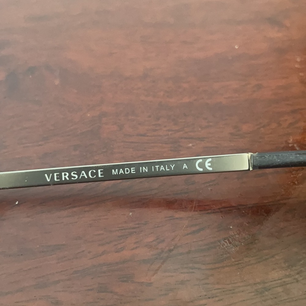 Versace Eye Glass Frames With Case - image 4